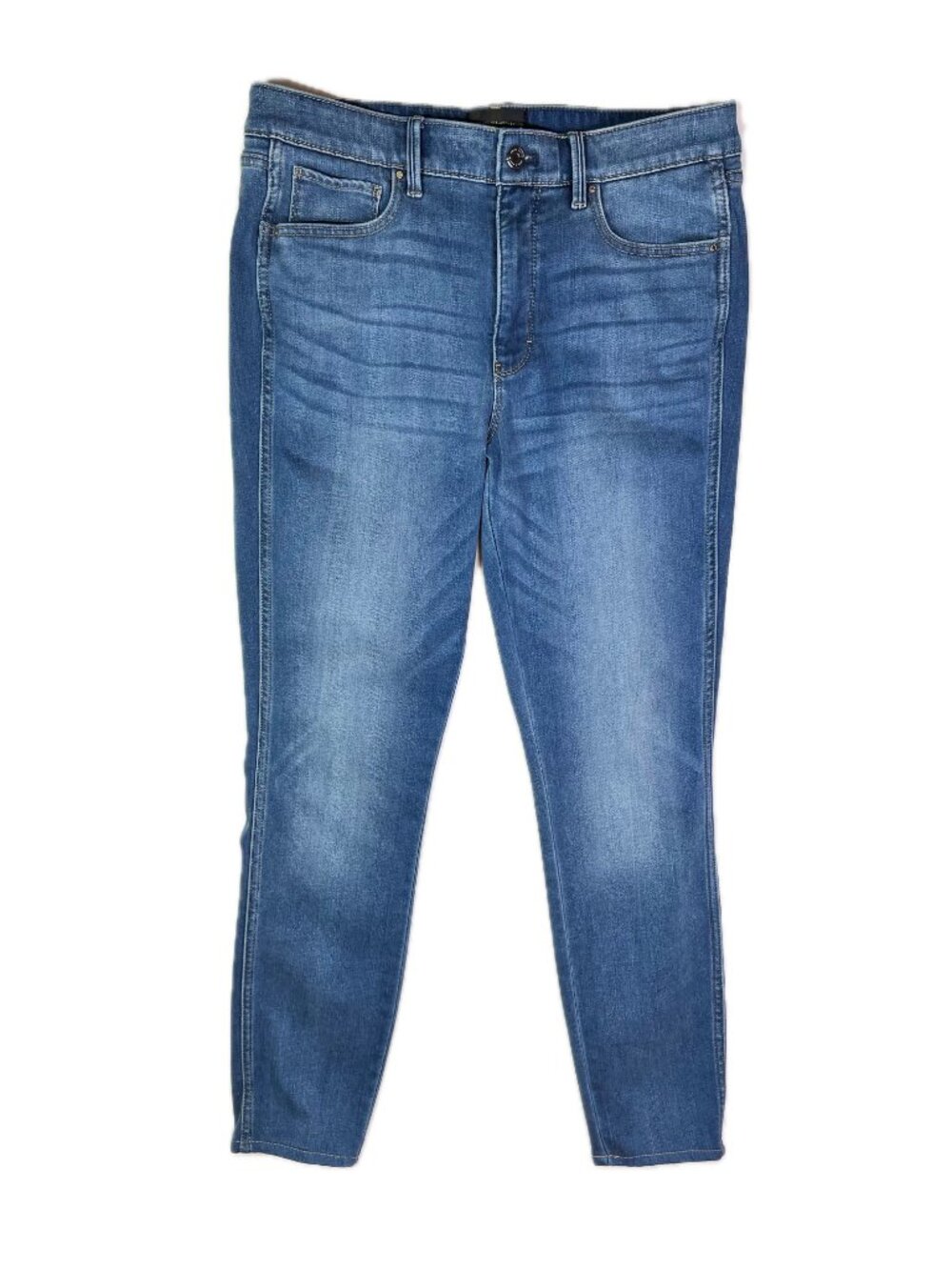WHBM White House Black Market Size 12L High-Rise Skinny Cashmere Denim Jeans